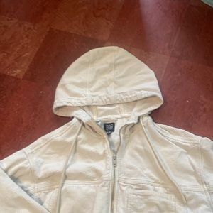 Corduroy Hooded Jacket
